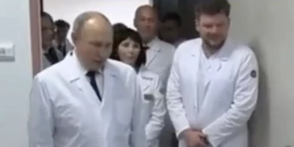 Kāda neraža... Putins slimnīcā negaidīti saskāries ar bezprecedenta "opozicionāru". VIDEO