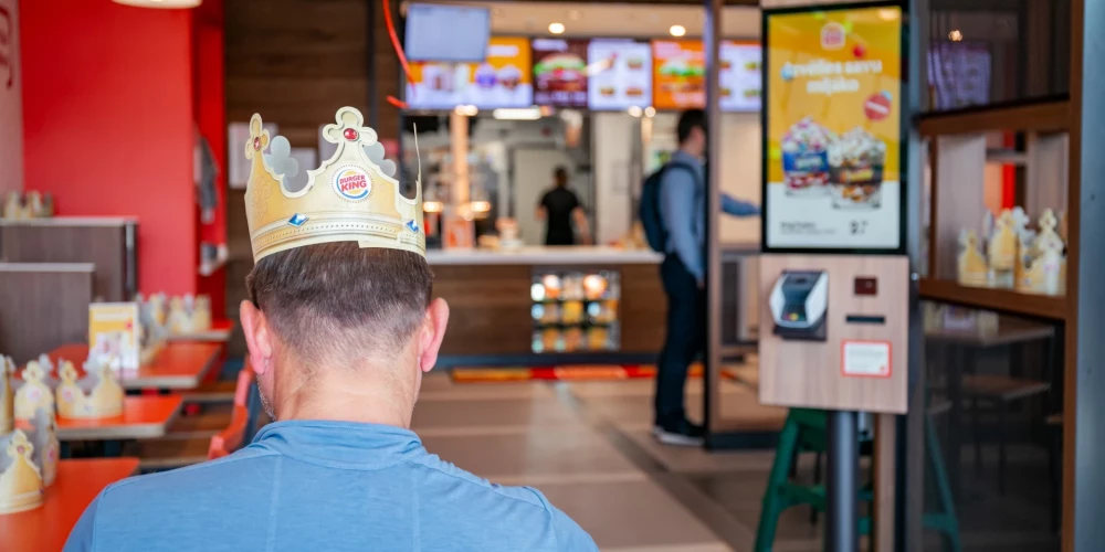 В самом центре Риги открылся ресторан Burger King