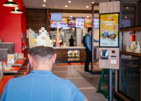 В самом центре Риги открылся ресторан Burger King