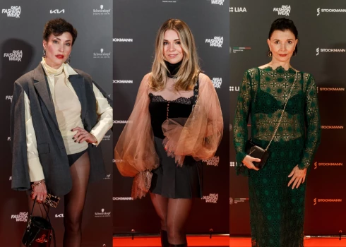 FOTO: Gundega Skudriņa, Ieva Adamss, Maija Silova un citi rāda, kas šoruden modē