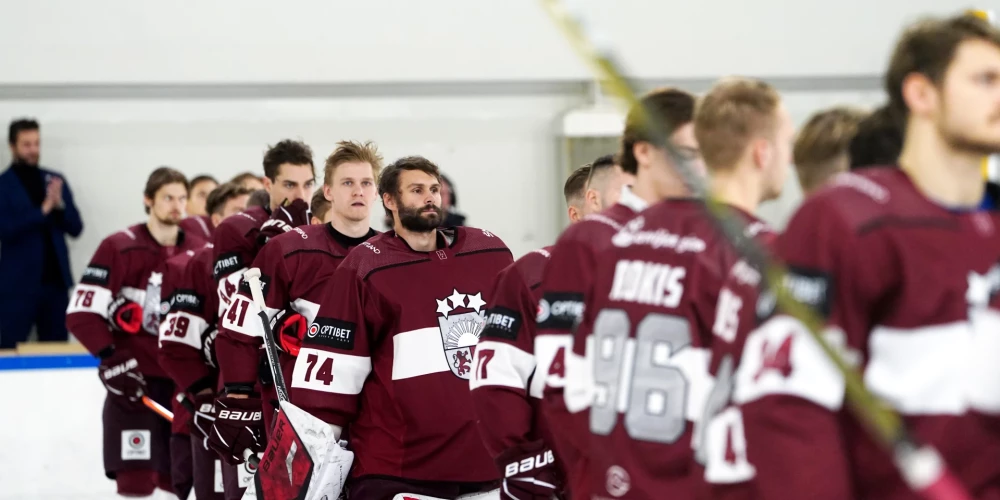 Latvijas hokejisti arī otrajā pārbaudes spēlē uzvar Franciju
