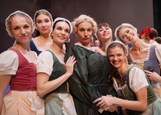 Ekskluzīvi FOTO: tā radošā komanda un lūgtie viesi Operā svinēja baleta "Veltīgā uzmanība" pirmizrādi