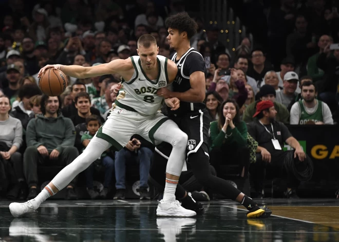 Porziņģim deviņi punkti "Celtics" uzvarā NBA spēlē