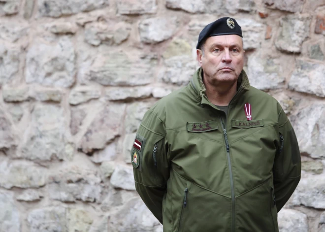 NBS komandieris Lāčplēša dienā novēl būt optimistiem un nezaudēt gara spēku
