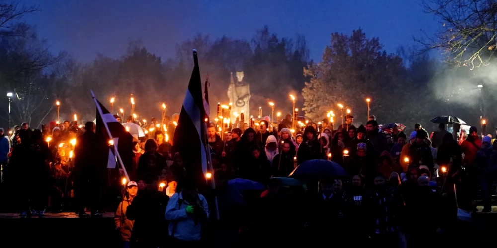 Факельное шествие 11 ноября 2023 года.