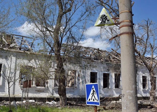 Melitopolē uzspridzināts krievu štābs