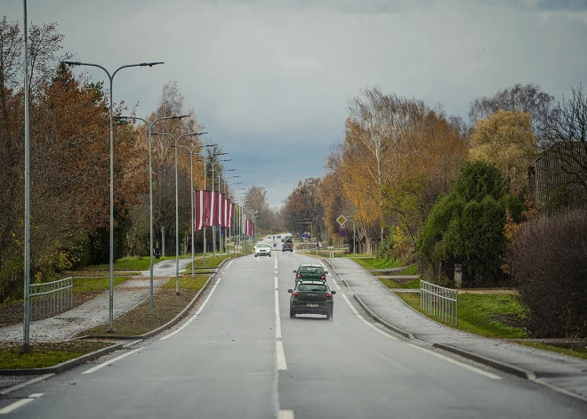 Pārbūvētais Daugavpils šosejas posms.