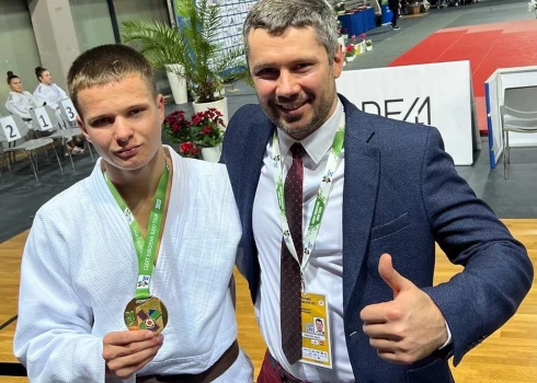 Latvijas džudists Avdejevs izcīna zelta medaļu Eiropas kadetu kausa posmā
