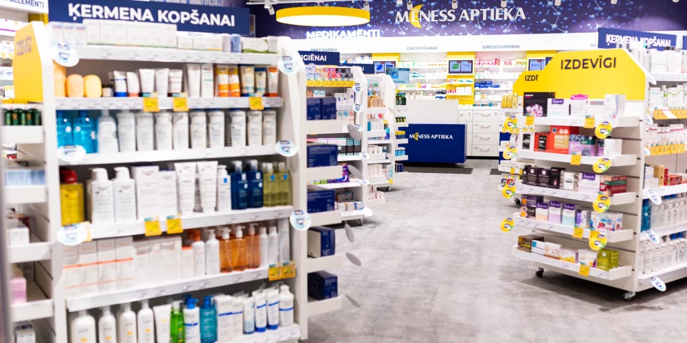 Латвийская аптека снижает цены более чем на 350 товаров