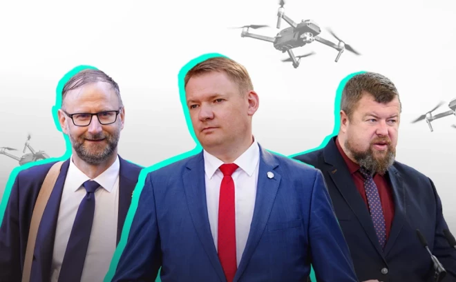 Saeimas deputāti Atis Švinka, Edvarts Smiltēns un Jānis Skrastiņš vērtē Latvijas potenciālu militārās industrijas jomā.