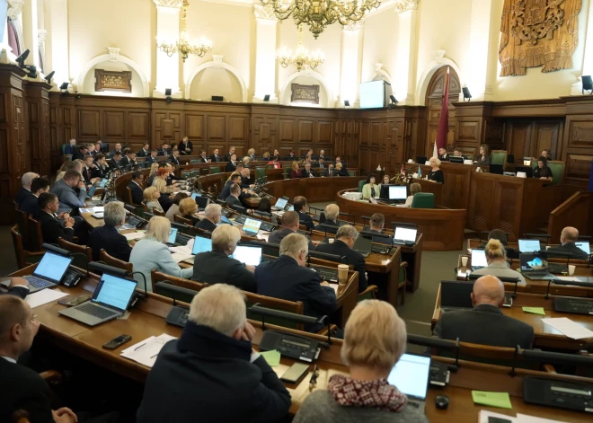 Saeima konceptuāli dod zaļo gaismu 2024.gada valsts budžeta projektam