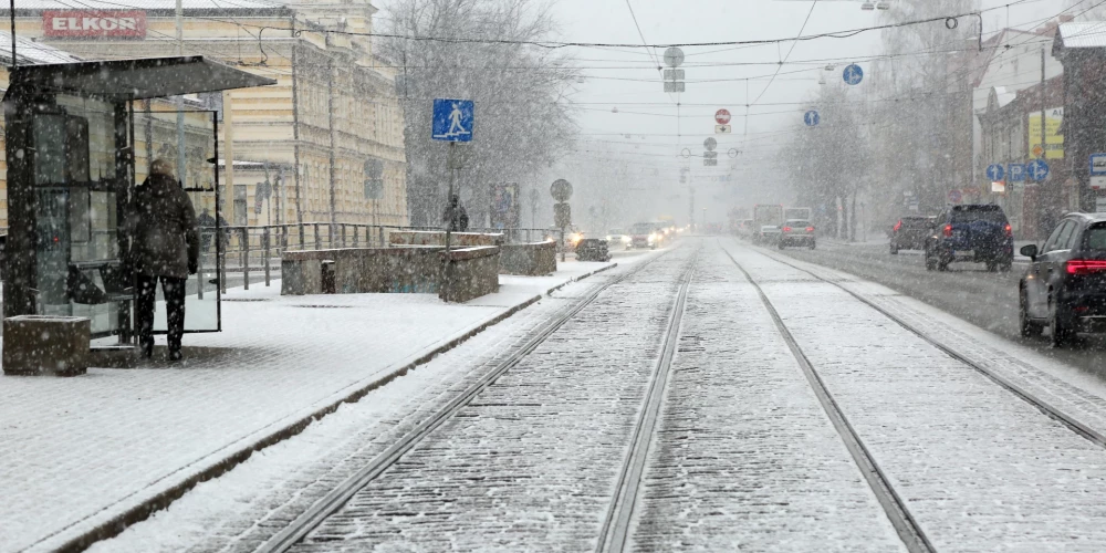 В конце ноября на большей части территории Латвии будет лежать снежный покров толщиной более десяти сантиметров.