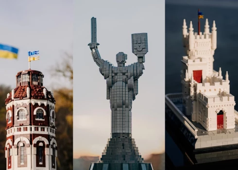 LEGO izveidojis Ukrainas iespaidīgāko apskates vietu maketus