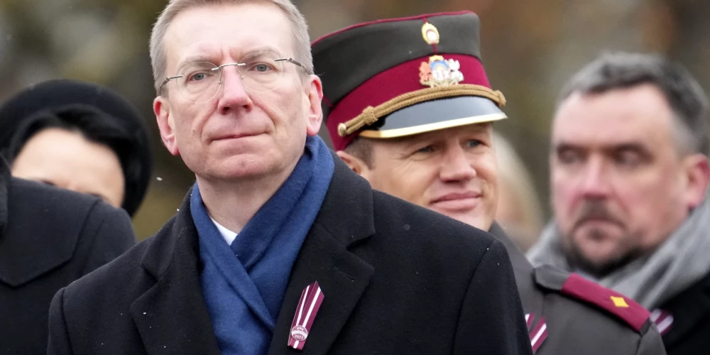 Rinkēvičs aicina stiprināt tautas kopību un ticību Latvijai
