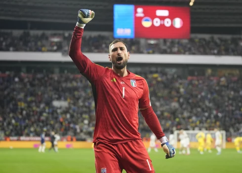 Bezvārtu neizšķirtā pret Ukrainu Itālijas futbolisti izmoka ceļazīmi uz Eiropas čempionāta finālturnīru