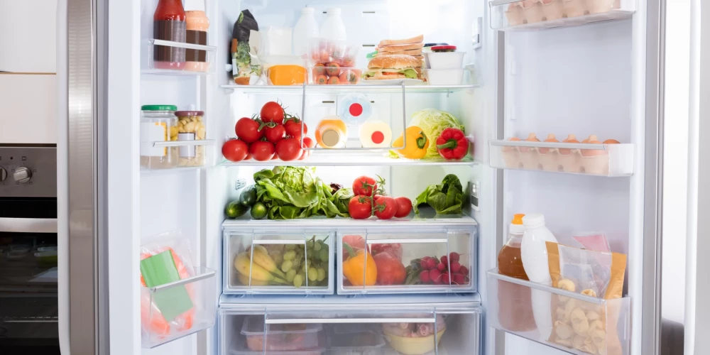Kā pareizi uzglabāt produktus ledusskapī, lai tie ilgāk saglabājas svaigi