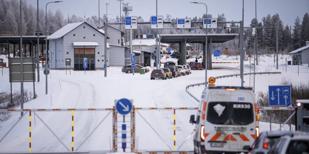Somijas Tieslietu ministrija neļauj pilnībā slēgt robežu ar Krieviju

