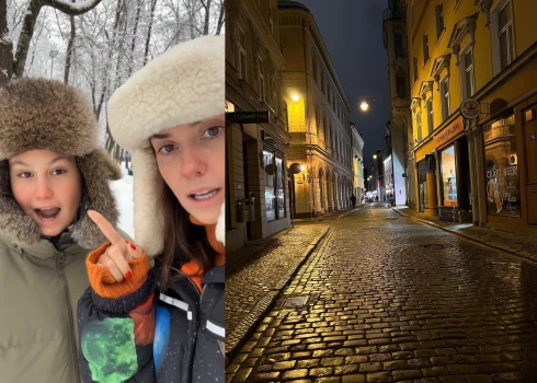 "А где люди?": Агата Муцениеце выложила подборку фото с улиц Риги - подписчики пришли в недоумение