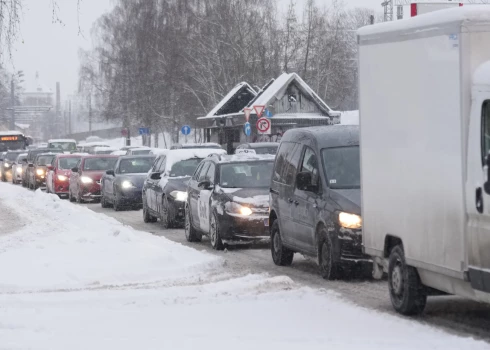 Пробки были везде...