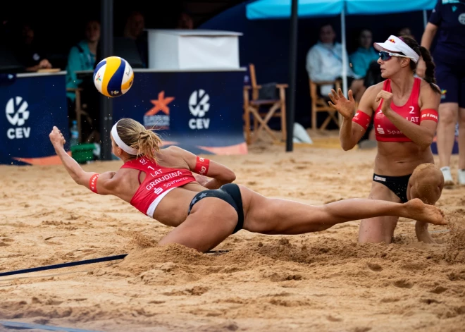 Graudiņa un Samoilova tomēr tiek pie ielūguma uz "Beach Pro Tour" finālturnīru