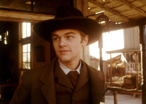 20 gadus vecais Leonardo Dikaprio vesternā “Ātrs un miris”.