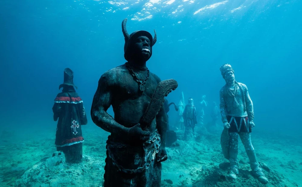 Caribbean Underwater Sculpture Park Expansion A Tribute to Grenadian