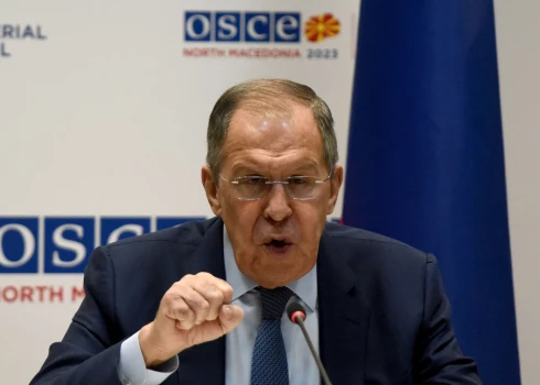 Agresorvalsts ārlietu ministrs stāsta par nacismu Baltijā un Ukrainā