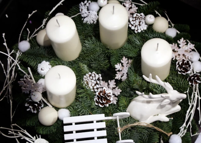 Atzīmējot pirmo adventi, VUGD aicina parūpēties par ugunsdrošību