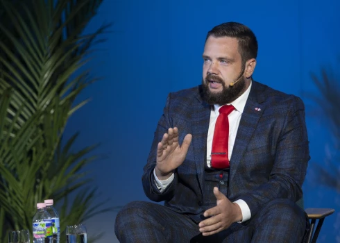 Bijušais satiksmes ministrs Jānis Vitenbergs.