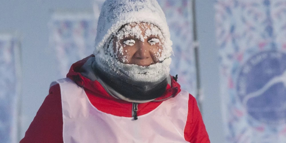 FOTO: temperatūra Sahā pazeminās līdz mīnus 50 grādiem pēc Celsija