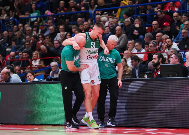 "Žalgiris" uz ilgāku laiku pazaudē vienu no komandas līderiem