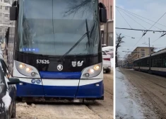 И здесь снова виноват неубранный снег.