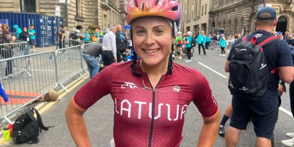 Latvijas vadošā riteņbraucēja Itālijā augusī Anastasija Karbonāri