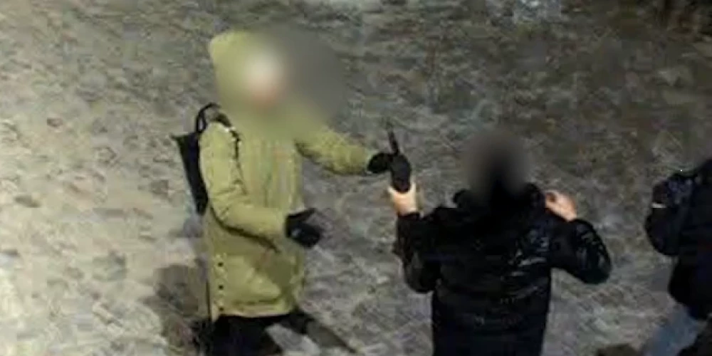 Женщина догнала хулиганов и отняла деталь сломанного памятника.