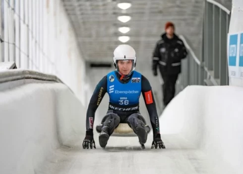 Bona Nāciju kausā kamaniņu sportā ASV ieņem 13.vietu un kvalificējas Pasaules kausa sacensībām
