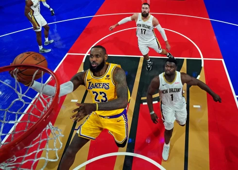 VIDEO: NBA Kausa finālā iekļūst "Pacers" un "Lakers" vienības