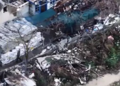 VIDEO: ukraiņu specvienība okupētajā Oleški ciemā iznīcina Krievijas kontrolposteni