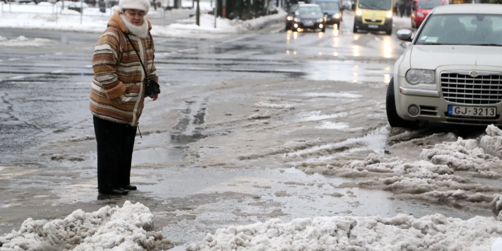 Рижские депутаты поспорили из-за качества уборки снега на улицах