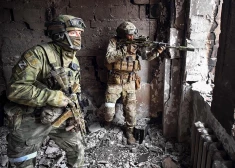 Krievu iebrucēji Ukrainā.