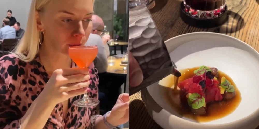 Юстине показала, чем можно полакомиться в Max Cekot Kitchen.