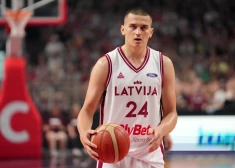 Latvijas basketbolists Andrejs Gražulis.