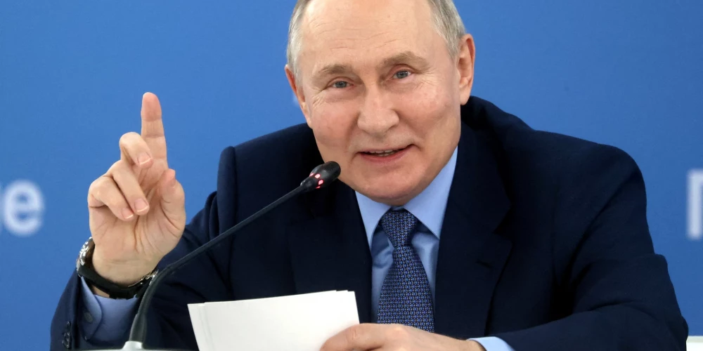Putins par Rietumu palīdzību Ukrainai: "Haļava beidzas"