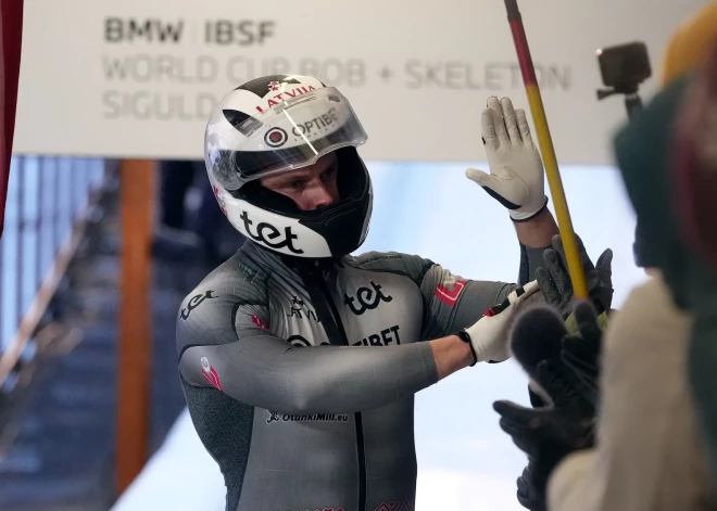 Savainojumu guvis Latvijas vadošais bobsleja stūmējs Matīss Miknis