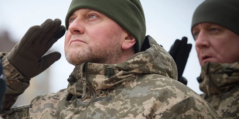 Zalužnijs nākamgad plāno jaunu Ukrainas armijas pretuzbrukumu