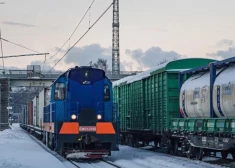 Jaunais dzelzceļa savienojums Rīgas ostā atslogos pilsētu no kravas autotransporta