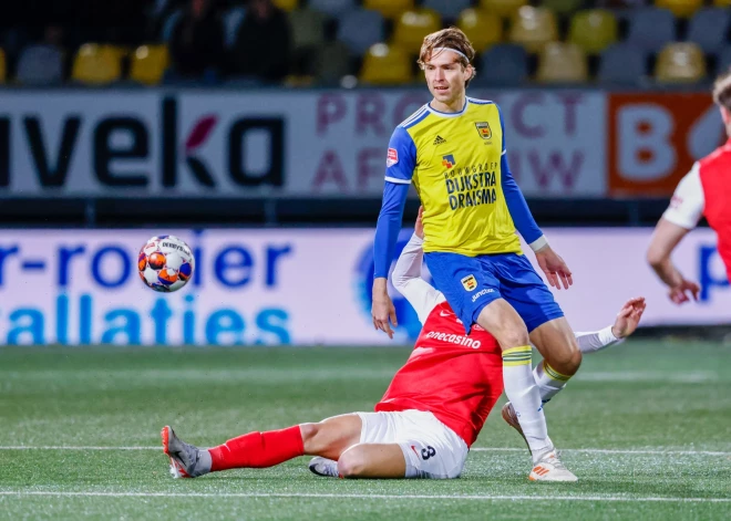 Uldriķa vārti palīdz "Cambuur" iekļūt Nīderlandes kausa astotdaļfinālā