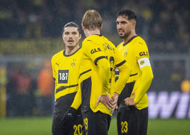 "Borussia" nespēj uzvarēt jau ceturto bundeslīgas maču pēc kārtas