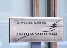 VAS "Latvijas valsts meži" izkārtne.