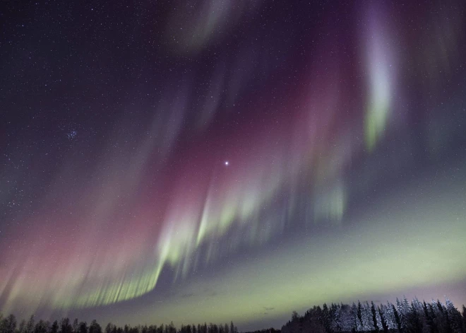 Latvijā nākamgad varēs biežāk novērot ziemeļblāzmas, lēš Astronomijas biedrība