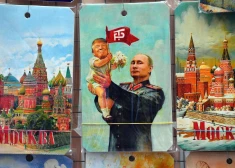 Gads aiz propagandas priekškara: humānās Krievijas jaunā pasaules kārtība ar kodoldraudu ķirsīti